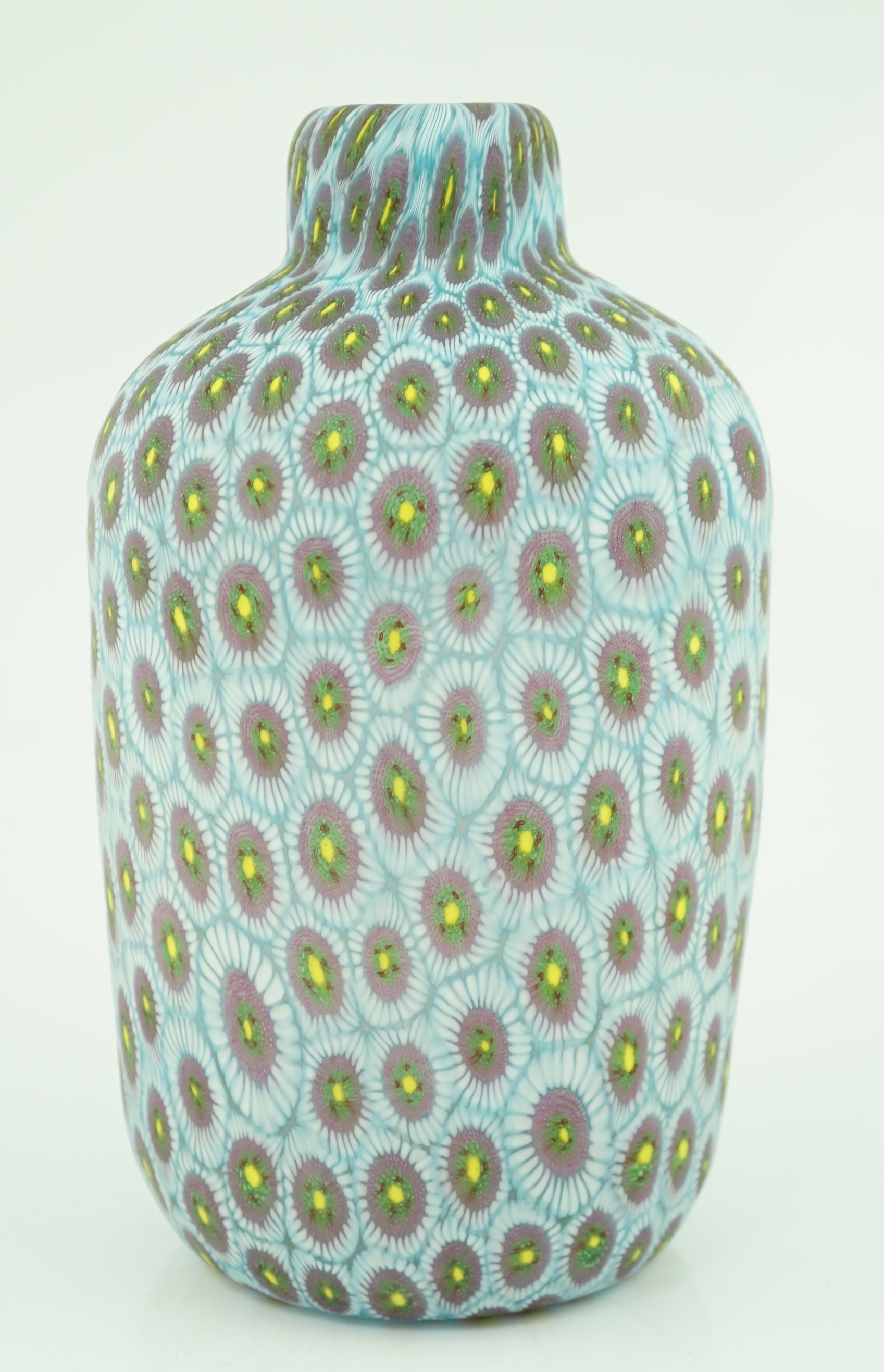 Vittorio Ferro (1932-2012), a Murano glass Murrine vase